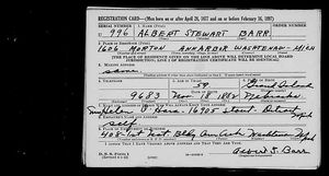 U.S., World War II Draft Registration Cards, 1942