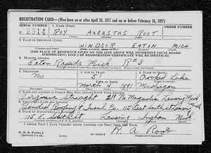 U.S., World War II Draft Registration Cards, 1942