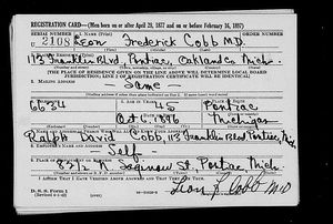 U.S., World War II Draft Registration Cards, 1942