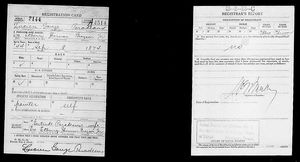 U.S., World War I Draft Registration Cards, 1917-1918