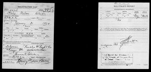 U.S., World War I Draft Registration Cards, 1917-1918