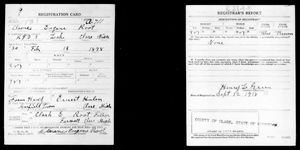 U.S., World War I Draft Registration Cards, 1917-1918