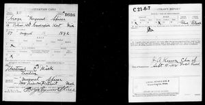 U.S., World War I Draft Registration Cards, 1917-1918