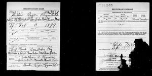 U.S., World War I Draft Registration Cards, 1917-1918