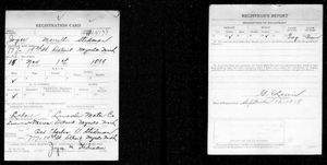 U.S., World War I Draft Registration Cards, 1917-1918