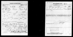 U.S., World War I Draft Registration Cards, 1917-1918