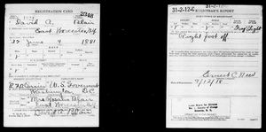 U.S., World War I Draft Registration Cards, 1917-1918