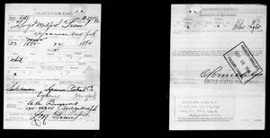 U.S., World War I Draft Registration Cards, 1917-1918