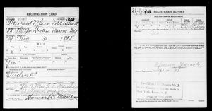 U.S., World War I Draft Registration Cards, 1917-1918