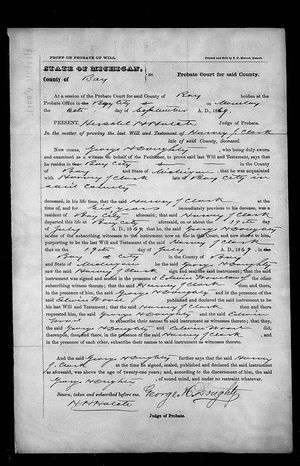 Michigan, U.S., Wills and Probate Records, 1784-1980