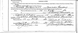 Texas, U.S., Select County Marriage Records, 1837-1965