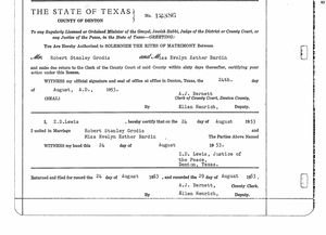 Texas, U.S., Select County Marriage Records, 1837-1965