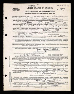 Louisiana, U.S., Naturalization Records, 1836-2001