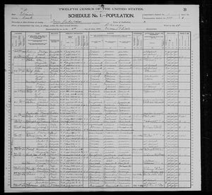 1900 United States Federal Census