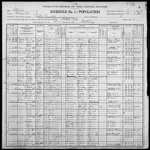 1900 United States Federal Census