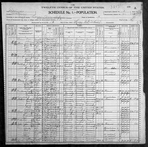 1900 United States Federal Census