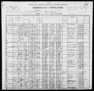 1900 United States Federal Census