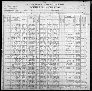 1900 United States Federal Census