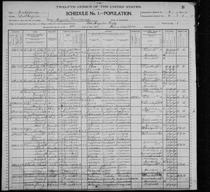 1900 United States Federal Census