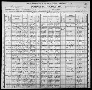 1900 United States Federal Census