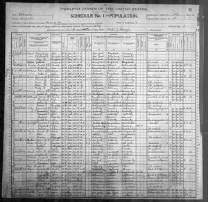 1900 United States Federal Census