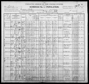 1900 United States Federal Census