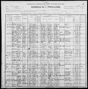 1900 United States Federal Census