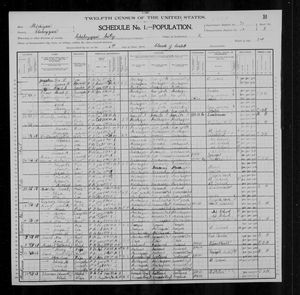 1900 United States Federal Census