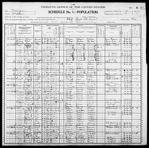 1900 United States Federal Census