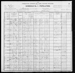 1900 United States Federal Census