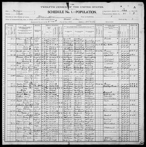 1900 United States Federal Census