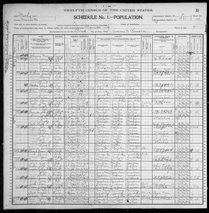 1900 United States Federal Census