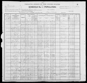 1900 United States Federal Census