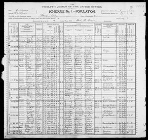 1900 United States Federal Census