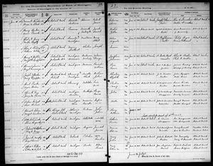 Michigan, U.S., Marriage Records, 1867-1952