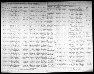 Michigan, U.S., Marriage Records, 1867-1952