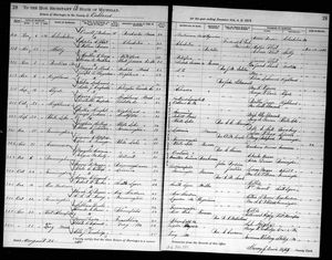 Michigan, U.S., Marriage Records, 1867-1952