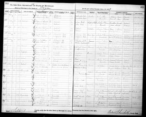 Michigan, U.S., Marriage Records, 1867-1952