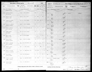 Michigan, U.S., Divorce Records, 1897-1952