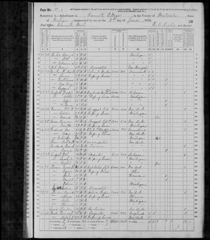 1870 United States Federal Census