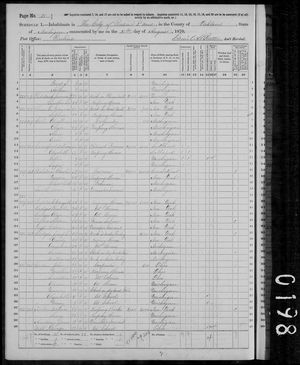 1870 United States Federal Census