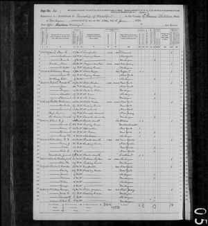 1870 United States Federal Census