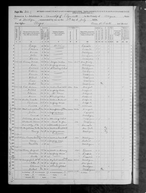 1870 United States Federal Census