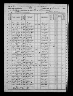 1870 United States Federal Census