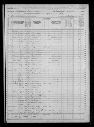 1870 United States Federal Census