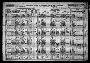 1920 United States Federal Census