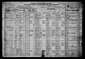 1920 United States Federal Census