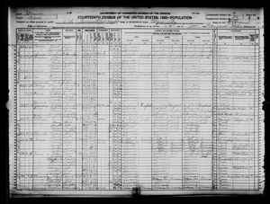 1920 United States Federal Census