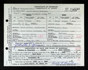 Virginia, U.S., Marriage Records, 1936-2014