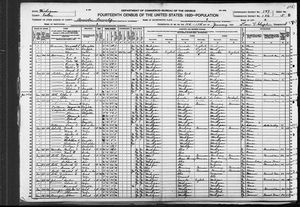 1920 United States Federal Census